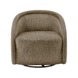 Margareth Fabric Swivel Accent Arm Chair Pasadena Taupe, Beige 3900097-639 New Pacific Direct