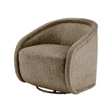 Margareth Fabric Swivel Accent Arm Chair