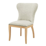 Dorsey Fabric Dining Side Chair - Set of 2 Pasadena Beige 3900104-638 New Pacific Direct