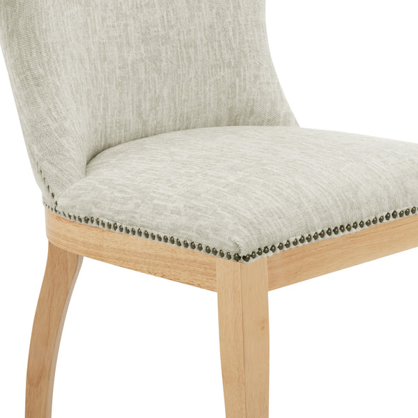 Dorsey Fabric Dining Side Chair - Set of 2 Pasadena Beige 3900104-638 New Pacific Direct