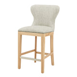 Dorsey Fabric Counter Stool Pasadena Beige 3900105-638 New Pacific Direct