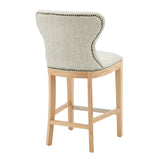 Dorsey Fabric Counter Stool Pasadena Beige 3900105-638 New Pacific Direct