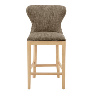 Dorsey Fabric Counter Stool Pasadena Taupe, Beige 3900105-639 New Pacific Direct