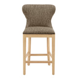 Dorsey Fabric Counter Stool Pasadena Taupe, Beige 3900105-639 New Pacific Direct