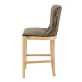 Dorsey Fabric Counter Stool Pasadena Taupe, Beige 3900105-639 New Pacific Direct