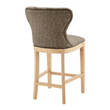 Dorsey Fabric Counter Stool Pasadena Taupe, Beige 3900105-639 New Pacific Direct