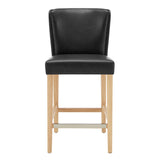 Albie KD PU Counter Stool Casa Black 3900108-662 New Pacific Direct