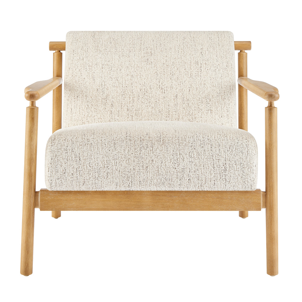 Arnold Fabric Accent Arm Chair Concord Cream, Beige 3900110-646 New Pacific Direct