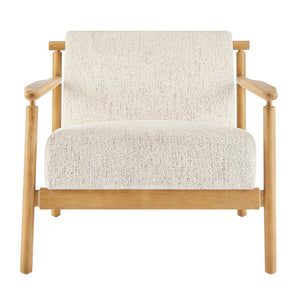 Arnold Fabric Accent Arm Chair Concord Cream, Beige 3900110-646 New Pacific Direct