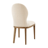 Eldoris Fabric Dining Side Chair - Set of 2 Palladian Beige 3900114-613 New Pacific Direct