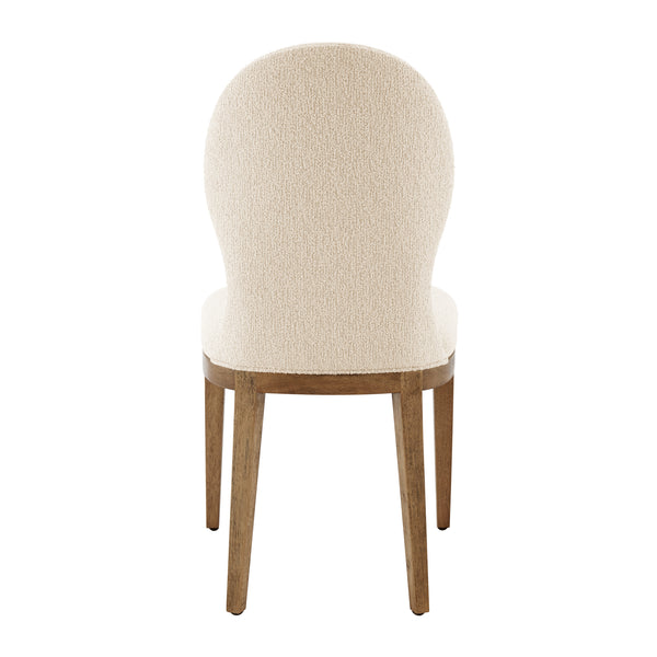 Eldoris Fabric Dining Side Chair - Set of 2 Palladian Beige 3900114-613 New Pacific Direct