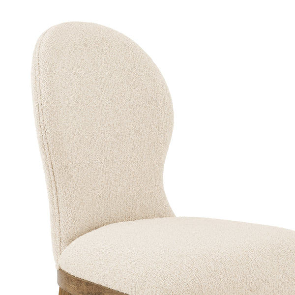 Eldoris Fabric Dining Side Chair - Set of 2 Palladian Beige 3900114-613 New Pacific Direct