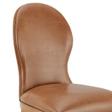 Eldoris PU Dining Side Chair - Set of 2 Borneo Chocolate, Brown 3900115-601 New Pacific Direct