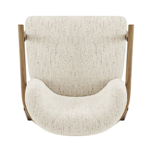 New Pacific Direct Reiner Fabric Accent Arm Chair Concord Cream, Beige 100% Polyester, Plywood 3900122-646-npd