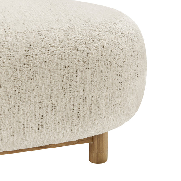 New Pacific Direct Pamela Fabric Accent Chair Concord Cream, Beige 100% Polyester, Plywood 3900123-646-npd