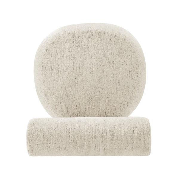 New Pacific Direct Pamela Fabric Accent Chair Concord Cream, Beige 100% Polyester, Plywood 3900123-646-npd