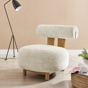 New Pacific Direct Pamela Fabric Accent Chair Concord Cream, Beige 100% Polyester, Plywood 3900123-646-npd