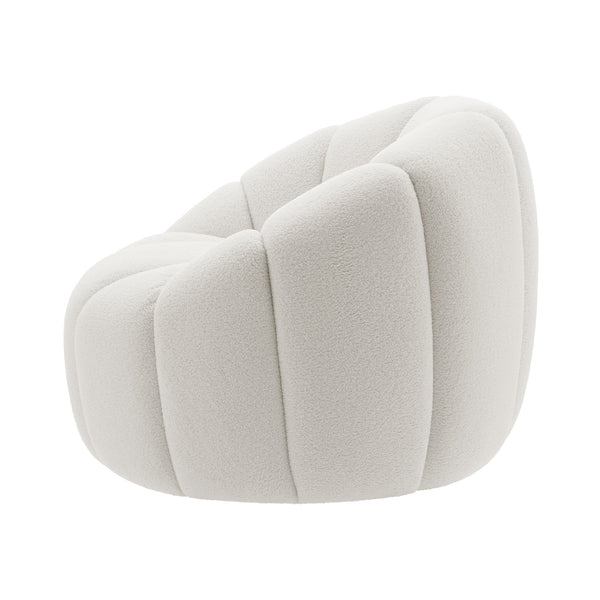 New Pacific Direct Callista Fabric Swivel Accent Chair Monroe White, White 100% Polyester (Recycled), Plywood 3900126-688-npd