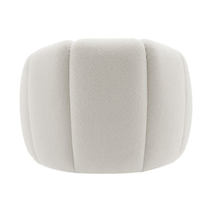 New Pacific Direct Callista Fabric Swivel Accent Chair Monroe White, White 100% Polyester (Recycled), Plywood 3900126-688-npd