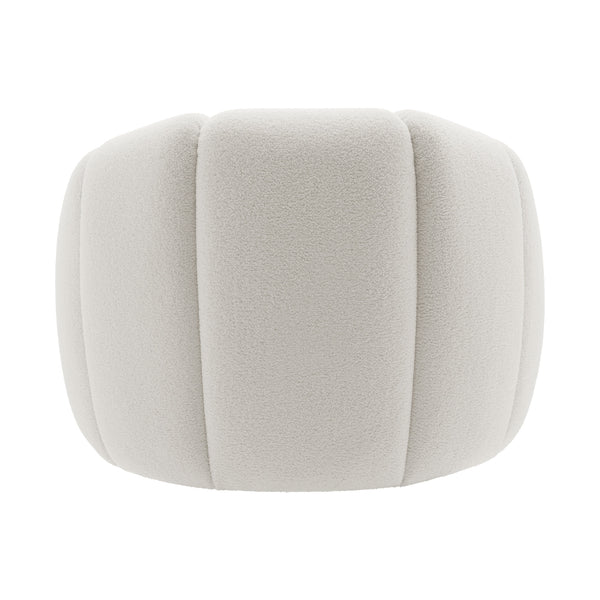 New Pacific Direct Callista Fabric Swivel Accent Chair Monroe White, White 100% Polyester (Recycled), Plywood 3900126-688-npd