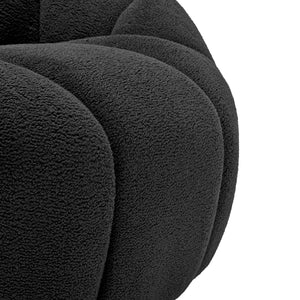 New Pacific Direct Callista Fabric Swivel Accent Chair Monroe Black, Black 100% Polyester (Recycled), Plywood 3900126-689-npd