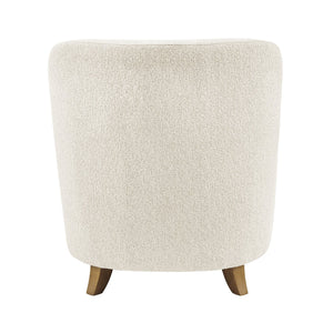 New Pacific Direct Tania Luxurious Boucle Accent Arm Chair - Spacious Comfort With Elegant Nettlewood-tone Finish Palladian Beige 100% Polyester (Recycled) 3900129-613-npd