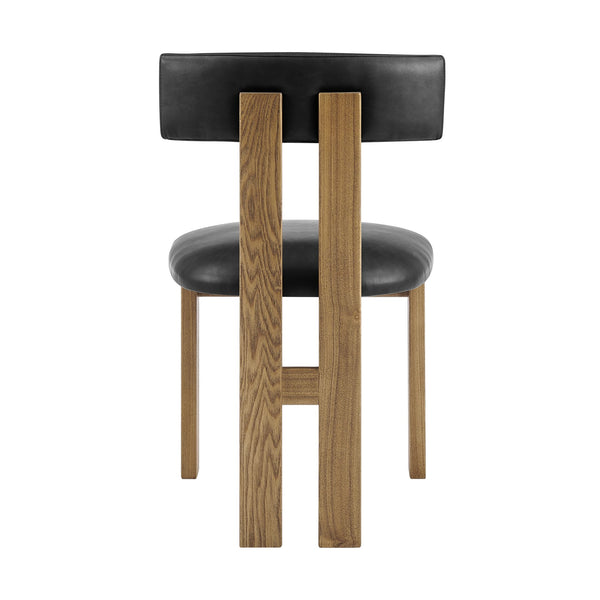 New Pacific Direct Hailey Faux Leather Dining Side Chair Set Of 2 - Sleek, Modern Design In Casa Black, Beige, Green Casa Black  3900132-662-npd