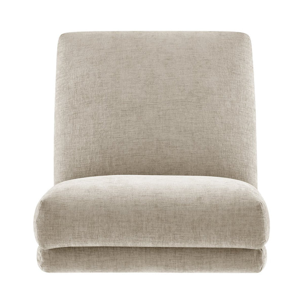 New Pacific Direct Zenda Elegant Chenille Swivel Accent Chair With Plush Comfort And Stylish Wooden Base For Living Rooms Millburry Beige 100% Polyester 3900137-706-npd