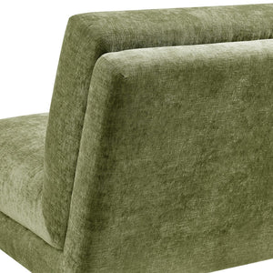 New Pacific Direct Zenda Elegant Chenille Swivel Accent Chair With Plush Comfort And Stylish Wooden Base For Living Rooms Millburry Green 100% Polyester 3900137-707-npd