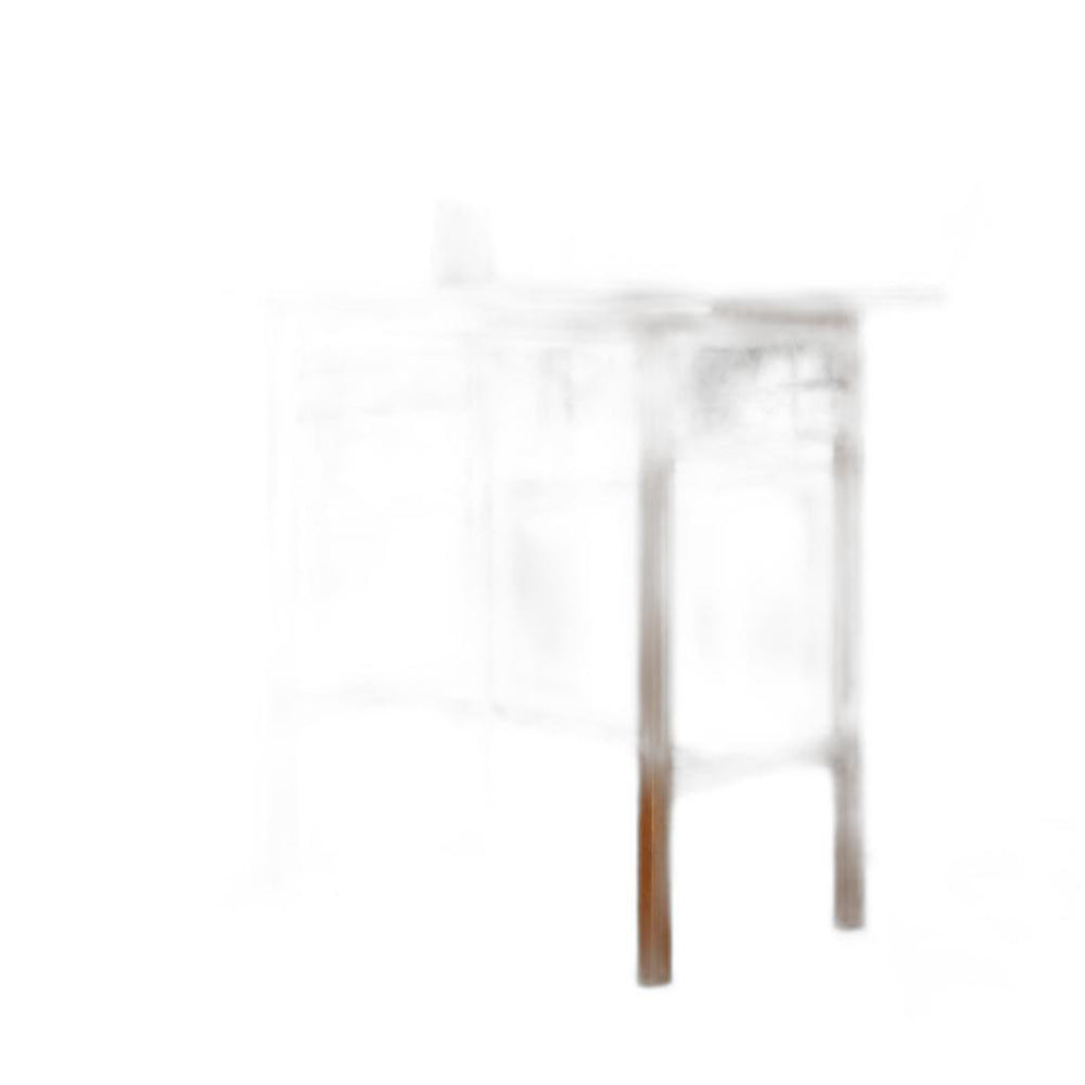 Homeroots 46" Brown Solid Wood Outdoor Bar Table  Wood 390024