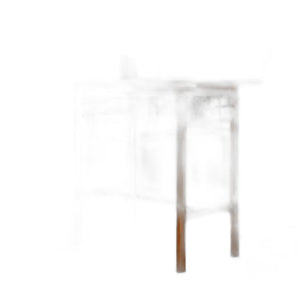 Homeroots 46" Brown Solid Wood Outdoor Bar Table  Wood 390024