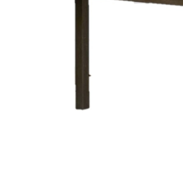 Homeroots 59" Gray Solid Wood Outdoor Dining Table With Umbrella Hole  Wood 390034