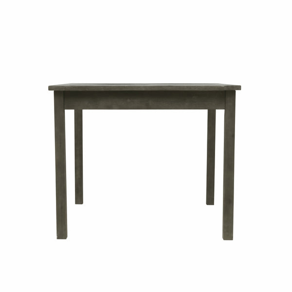 Homeroots Dark Grey Stacking Table  Wood 390040