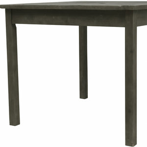 Homeroots Dark Grey Stacking Table  Wood 390040