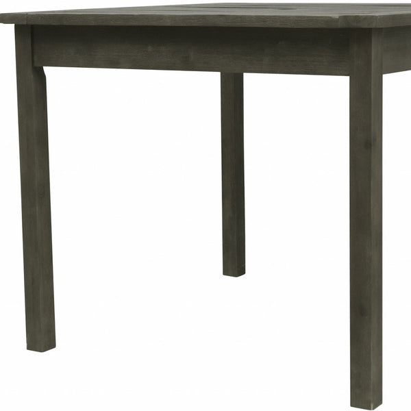 Homeroots Dark Grey Stacking Table  Wood 390040