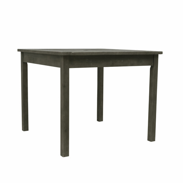 Homeroots Dark Grey Stacking Table  Wood 390040