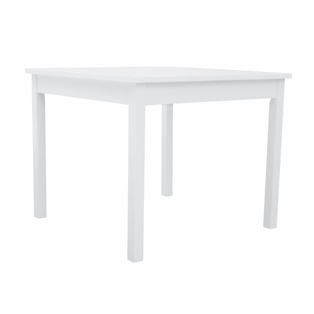 Homeroots White Stacking Table  Wood 390041