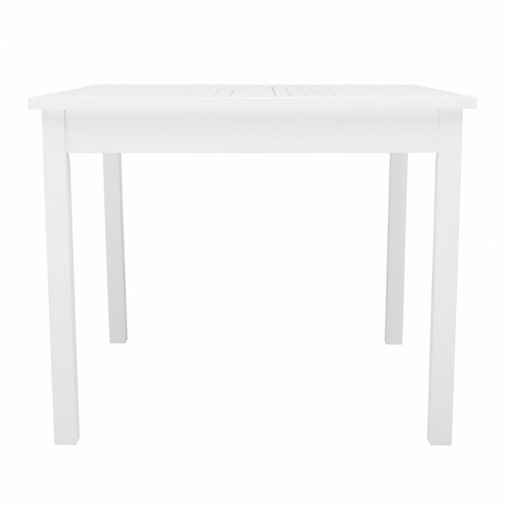 Homeroots White Stacking Table  Wood 390041