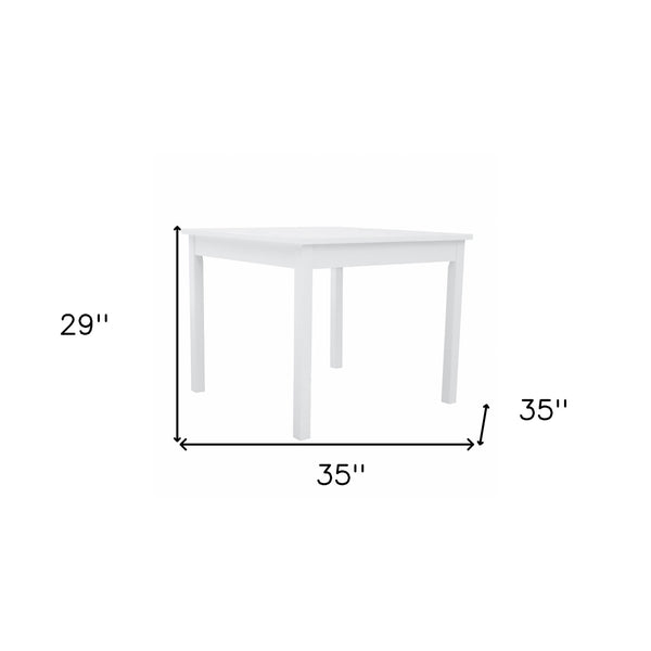 Homeroots White Stacking Table  Wood 390041