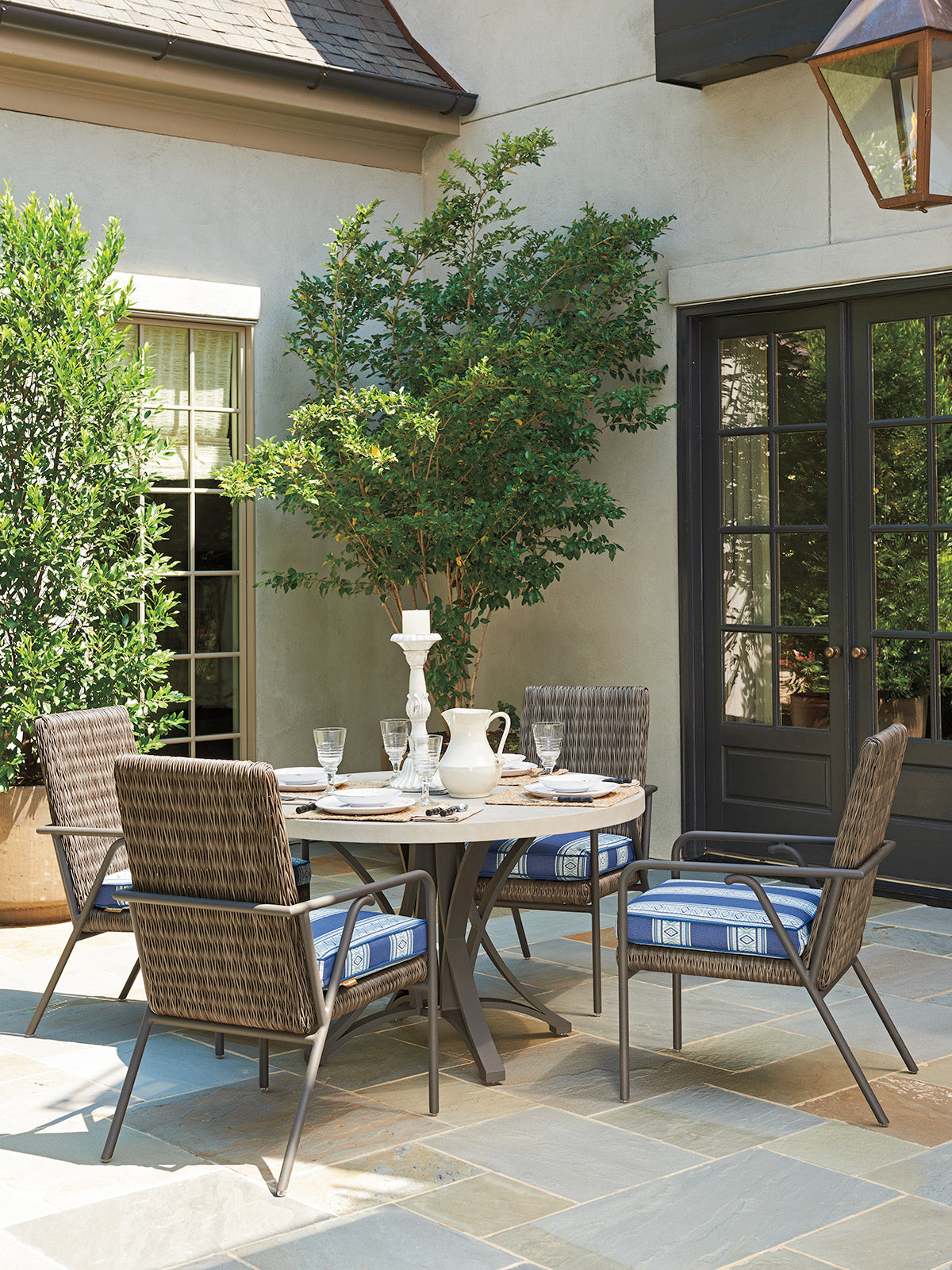 Lexington Home Brands Cypress Point Ocean Terrace Dining Chair - Thumbnail 3