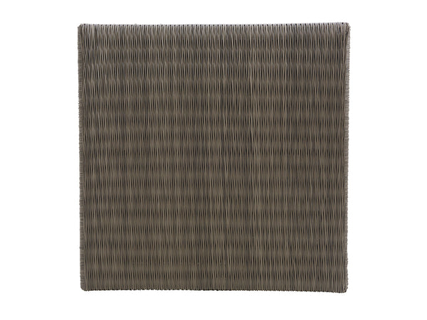 Lexington Tommy Bahama Outdoor 3900 Cocktail Table - Sophisticated Driftwood Gray Wicker With Durable Weatherstone Top For Outdoor Elegance Driftwood Wood 3900-947