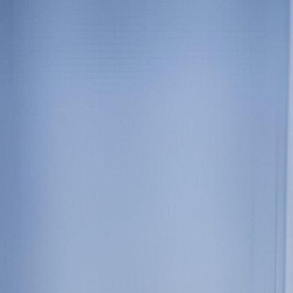 HomeRoots 11" Handcrafted Blue and Clear Crystal Glass Table Vase – Elegant Centerpiece for Any Occasion 390106