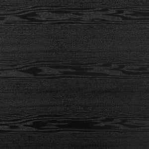 Wesley Round Coffee Table – Elegant Black Stained Ash Design for Modern Living Spaces & Style