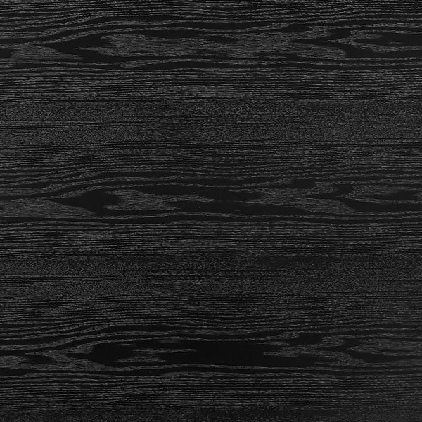 Wesley Round Coffee Table – Elegant Black Stained Ash Design for Modern Living Spaces & Style