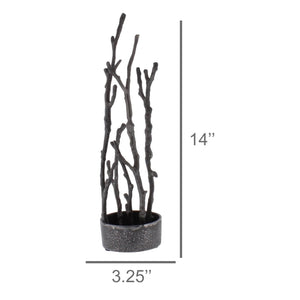 Homeroots Metal Branches Sculpture  Metal 390152