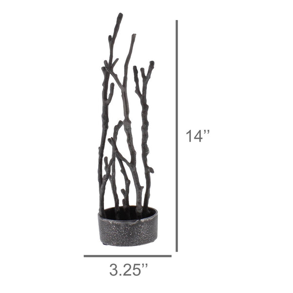 Homeroots Metal Branches Sculpture  Metal 390152