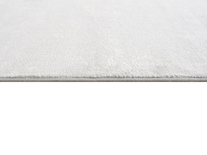 HomeRoots 20' Grey Abstract Runner Rug - Modern Design for Hallways, Entryways & Living Spaces, Stain Resistant 2' x 20' 390289