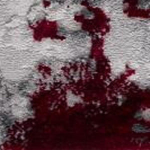 HomeRoots 4' Red Abstract Dhurrie Area Rug - Contemporary Machine-Woven Design for Modern Living Spaces 4' X 6' 390470