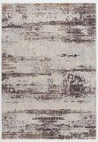 Homeroots 4' X 6' Violet Abstract Striations Area Rug  Polypropylene 390492