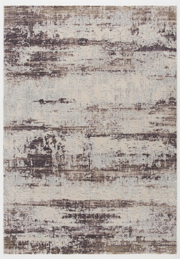 HomeRoots 5' Violet Abstract Dhurrie Area Rug - Contemporary Turkish Design for Cozy Living Spaces and Durability 5' X 7' 390493